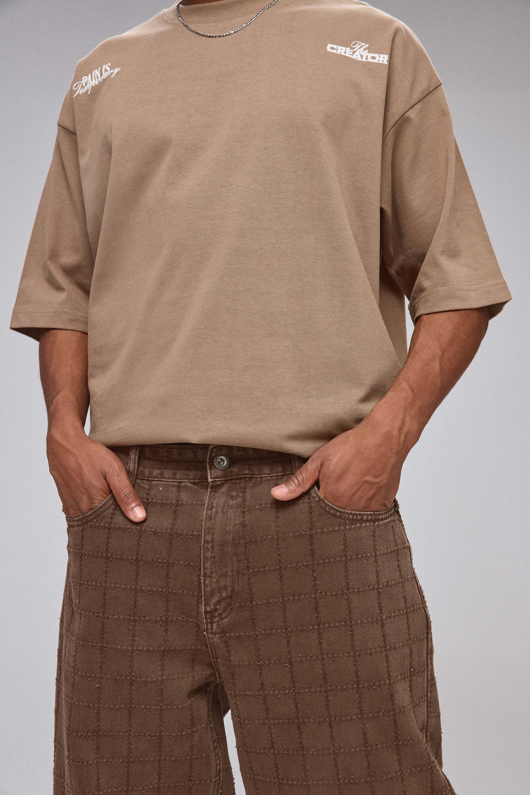 גינס טקסטורה צבעוני - Image 4